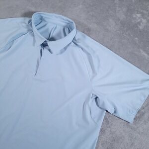 lululemon athletica Light Blue Men’s Polo Shirt